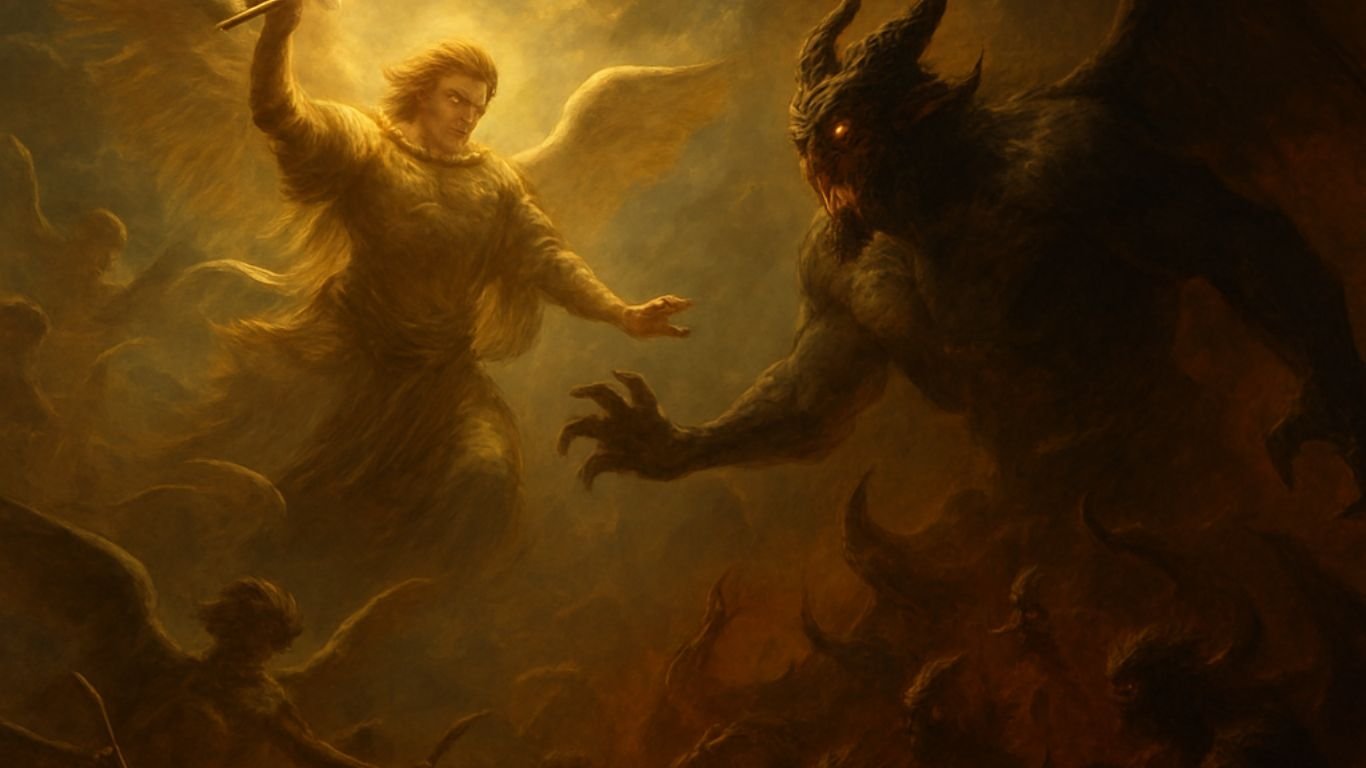 God versus satan