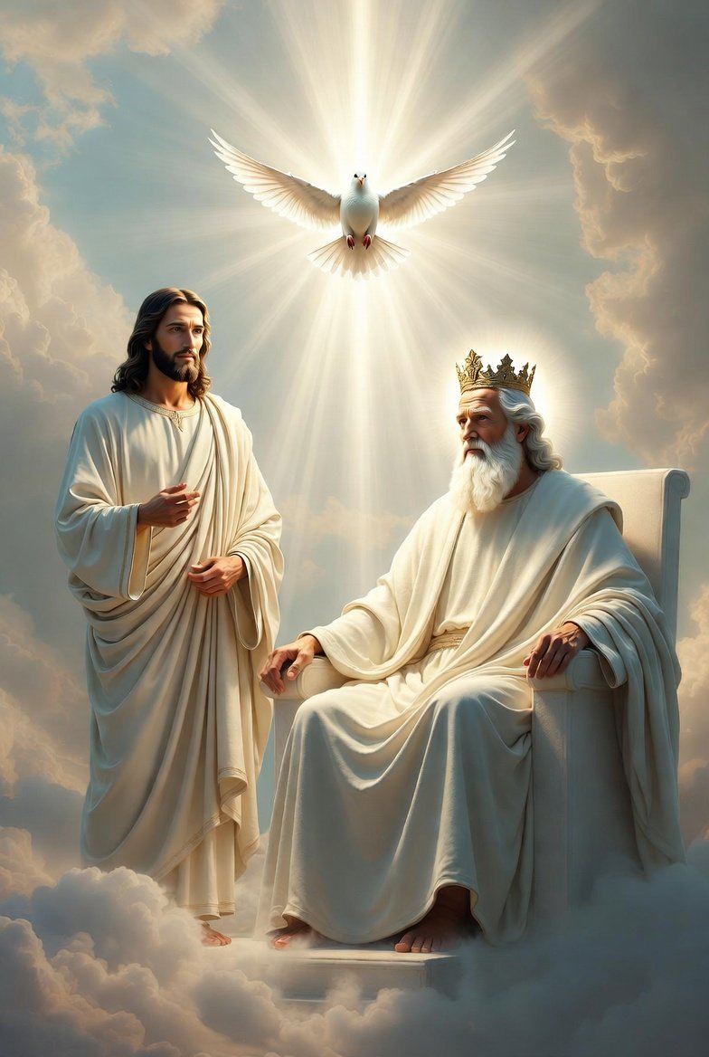 What is the trinity? how can one god manifest thrice!