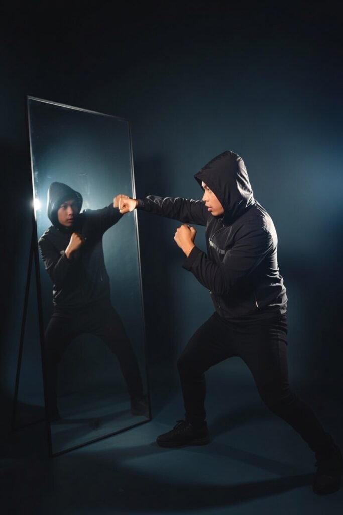 Fighting against myself casting out demons and old habits