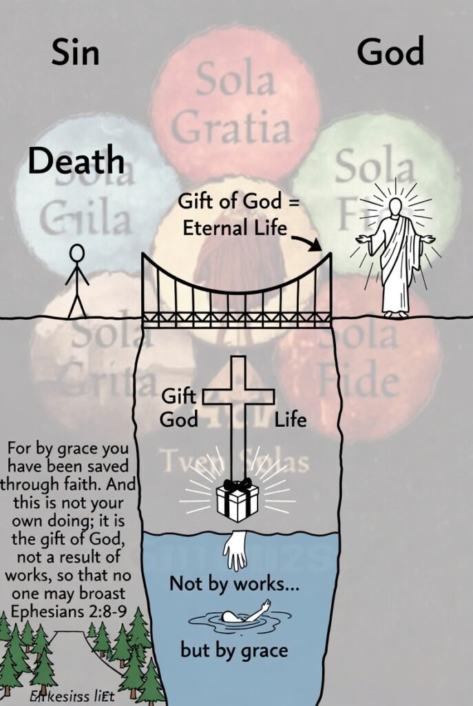 Salvation is not by works